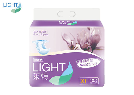 Biała bielizna jednorazowa dla dorosłych Unisex XL z zaawansowaną technologią Derma Dry